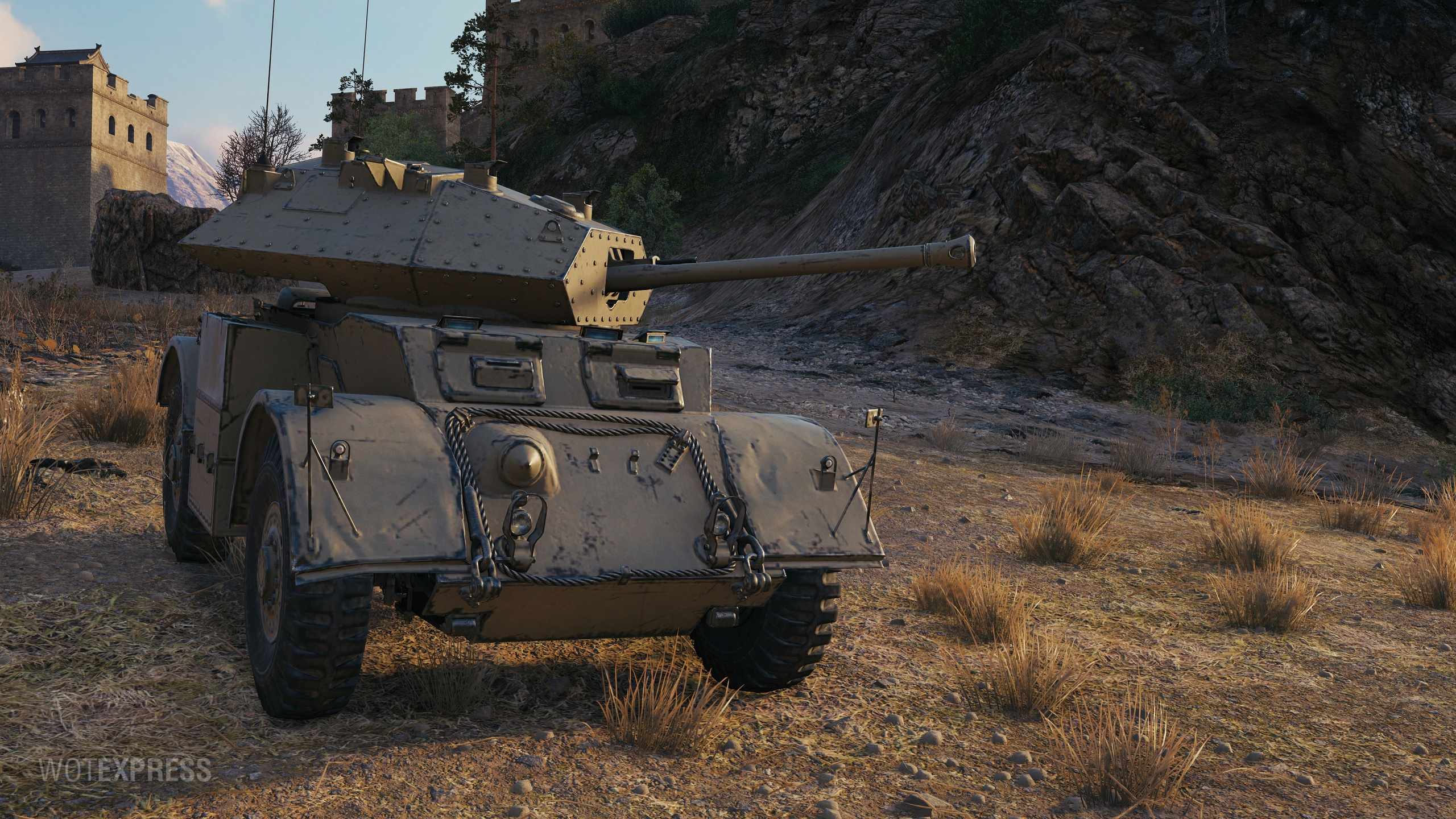 World Of Tanks Supertest Staghound Mk Iii New Stats Buffed