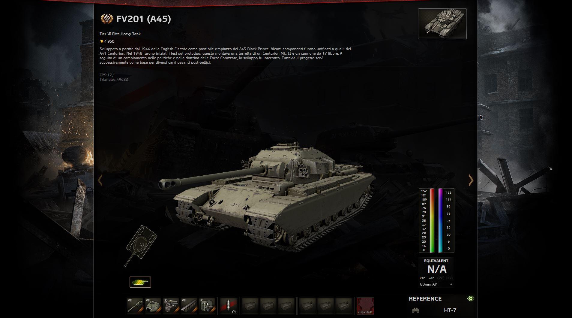 World Of Tanks 9 8 Fv1 5 Tier 7 Premium Mmowg Net