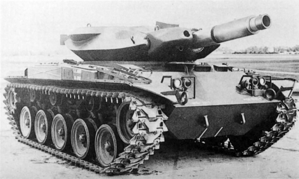 T49 USA hybrid tank M41 Sheridan XM551 | MMOWG.net