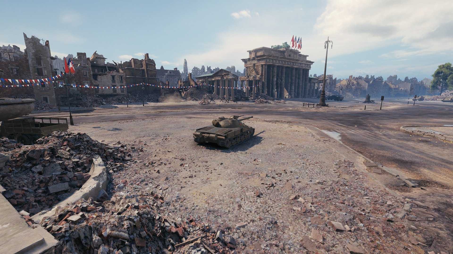 World of Tanks - new HD garage for May 9th celebrations - MMOWG.net