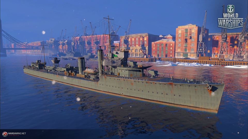 world of warships low tier operation