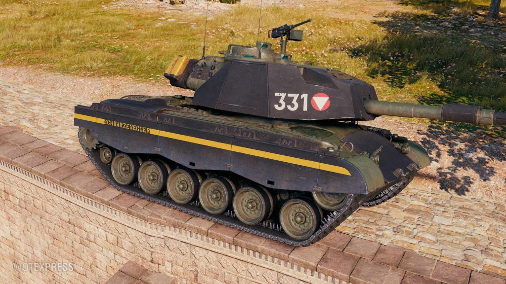 World Of Tanks 1.19 - M47 Iron Arnie - Final Model And Stats - MMOWG.net