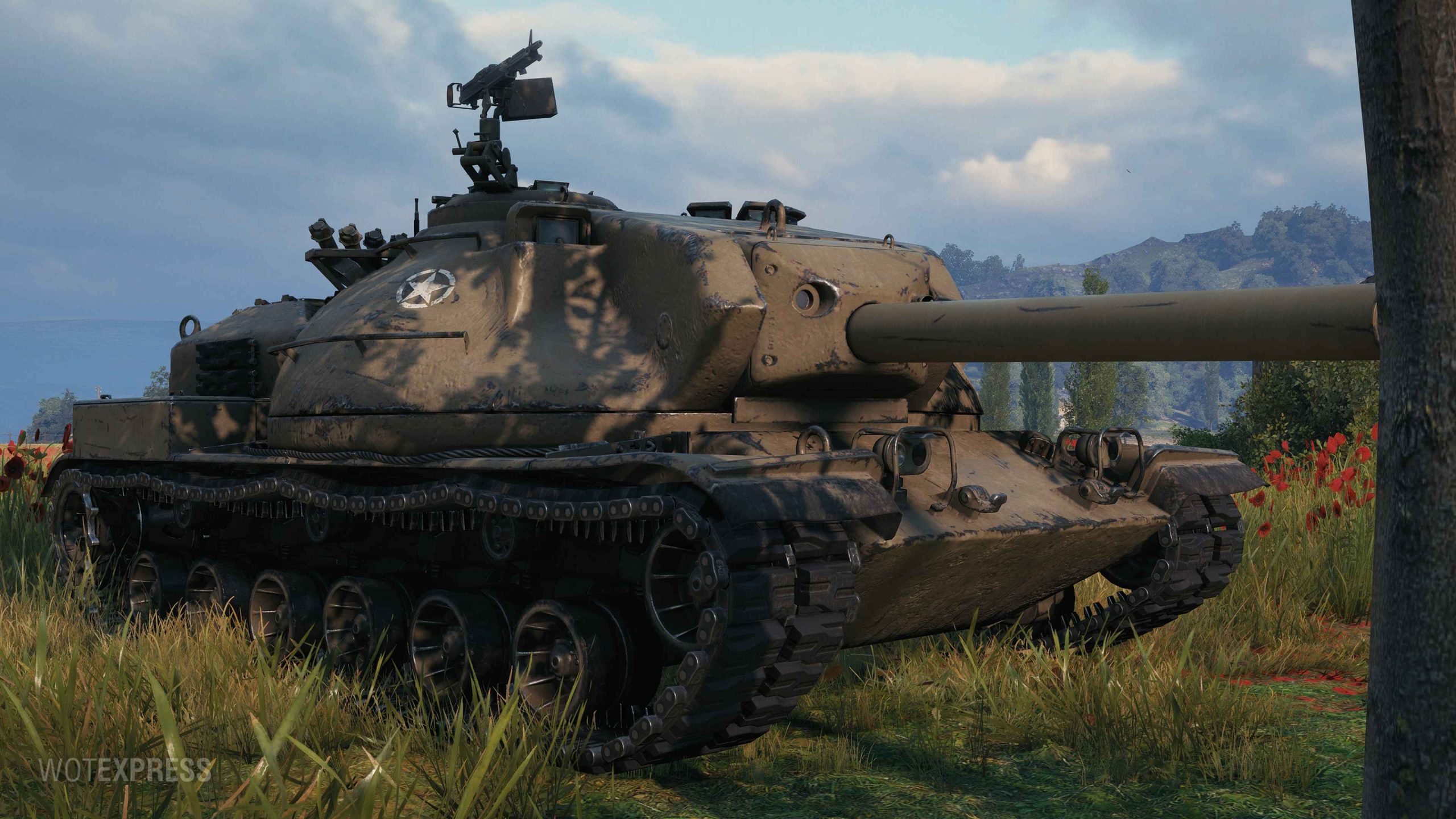 World of Tanks 1.21.1 - XM66F - new US premium tank destroyer - in game ...