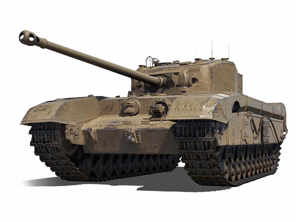 World of Tanks 1.22 - Black Prince - Churchill VII and Churchill I