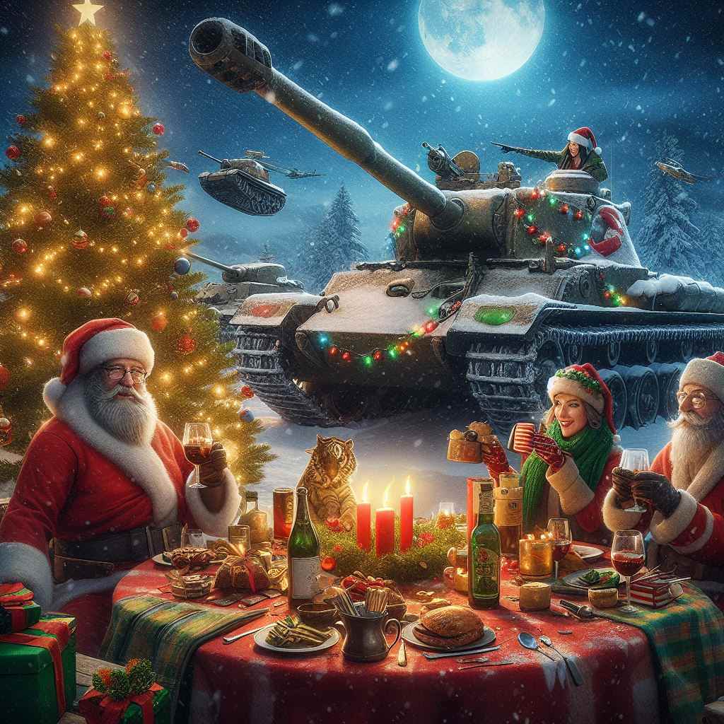 World of Tanks New Year Calendar 2024 18th Day of Bonuses