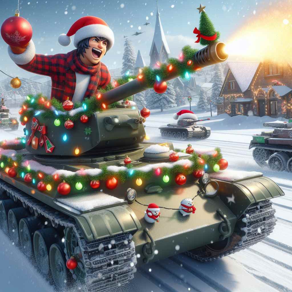 World of Tanks New Year Calendar 2024 25th Day of Bonuses