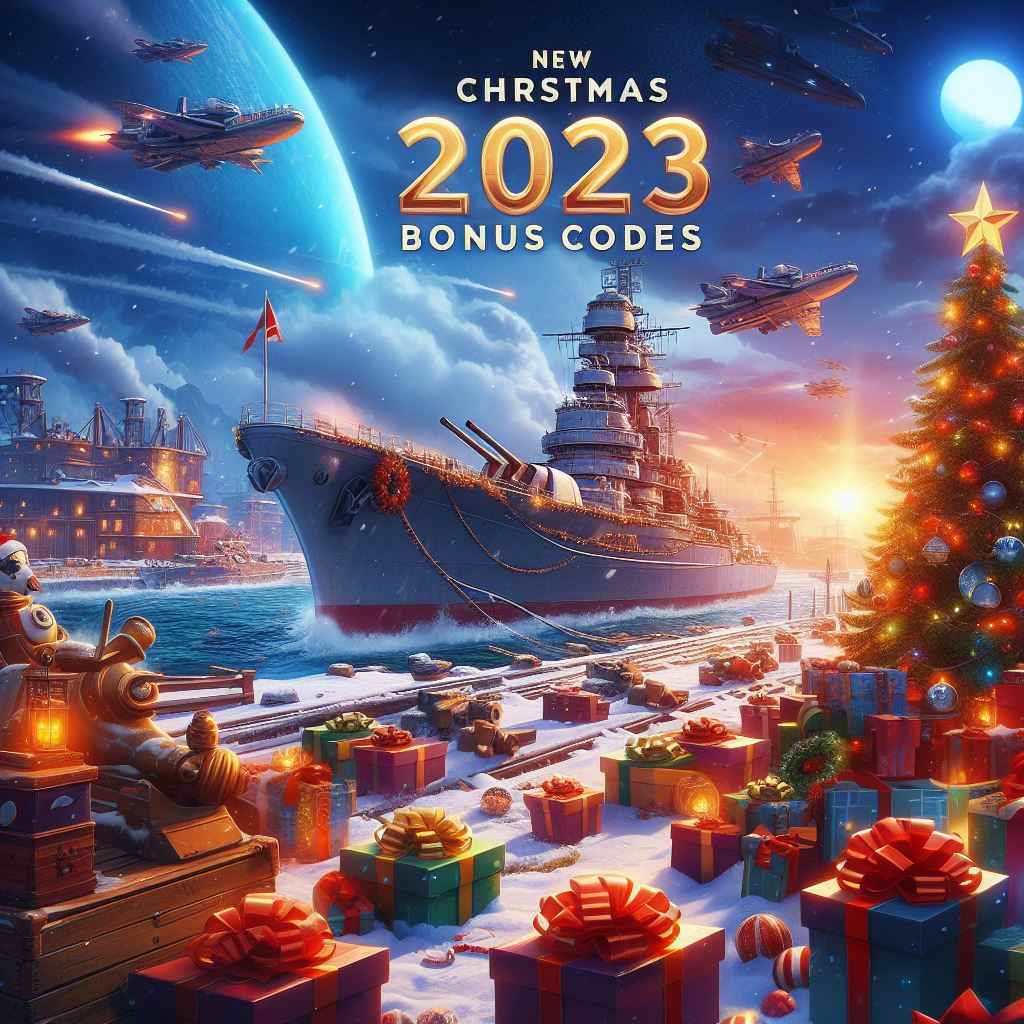 World of Warships New Christmas bonus codes pt5