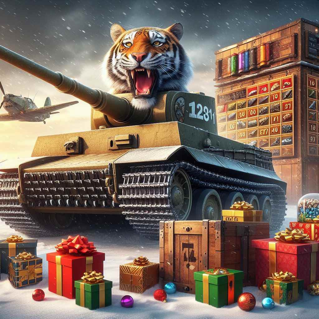 World of Tanks New Year Calendar 2024 Ninth Day of Bonuses