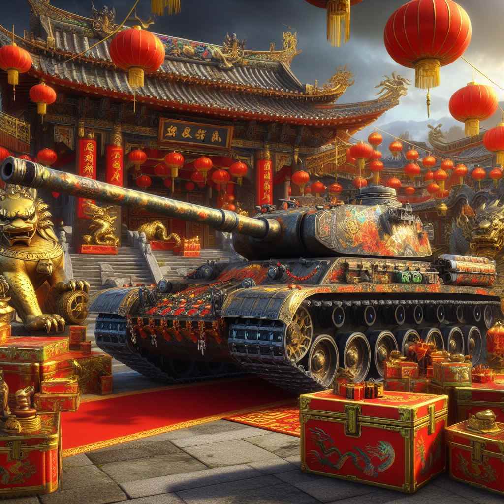 World of Tanks Chinese New Year 2024 and Lunar Boxes