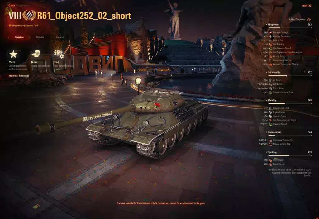 World of Tanks RU 1.26 - New Hidden Premium Vehicles - updated list ...